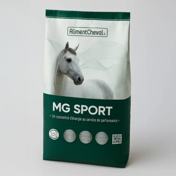 Aliment granulé pour chevaux MG PROT - Complément de fourrage